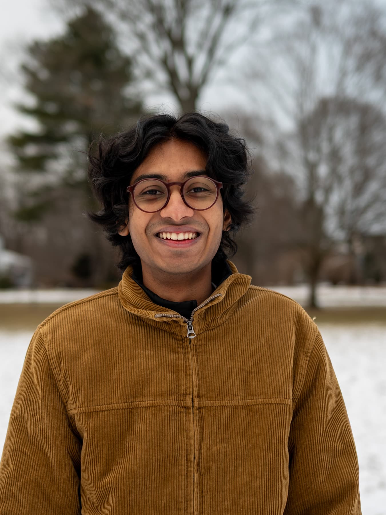 Kunal Botla at Lexington's Battle Green.